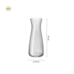 Basic Ersatzkaraffe Glas, 0,75 l