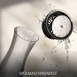 Basic Wasserkaraffe, 1,5 l, Schwarz