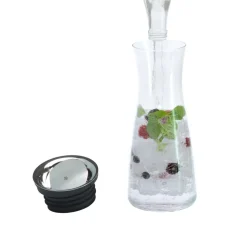 Basic Wasserkaraffe, 0,75 l, Schwarz