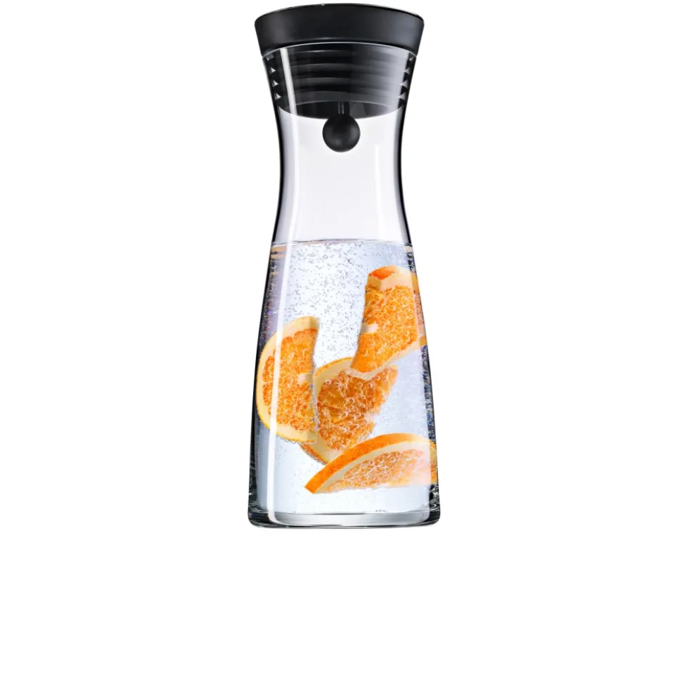 Basic Wasserkaraffe, 0,75 l, Schwarz
