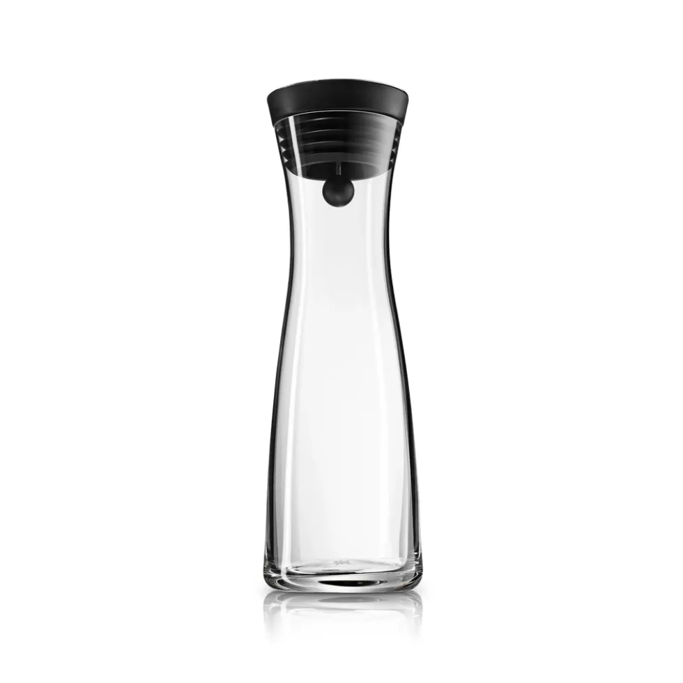 Basic Wasserkaraffe, 1 l, Schwarz