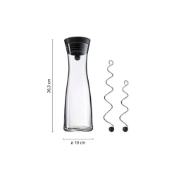 Basic Wasserkaraffe mit 2 Fruchtspießen