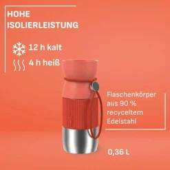 beYou Cup Mug Isolier-Trinkbecher, 0,36 L, N21915