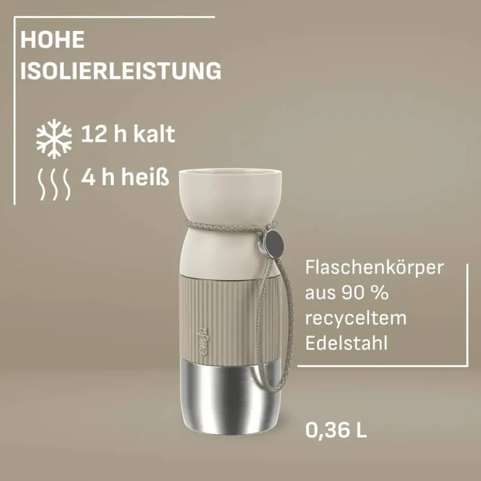 beYou Cup Mug Isolier-Trinkbecher, 0,36 L, N21945