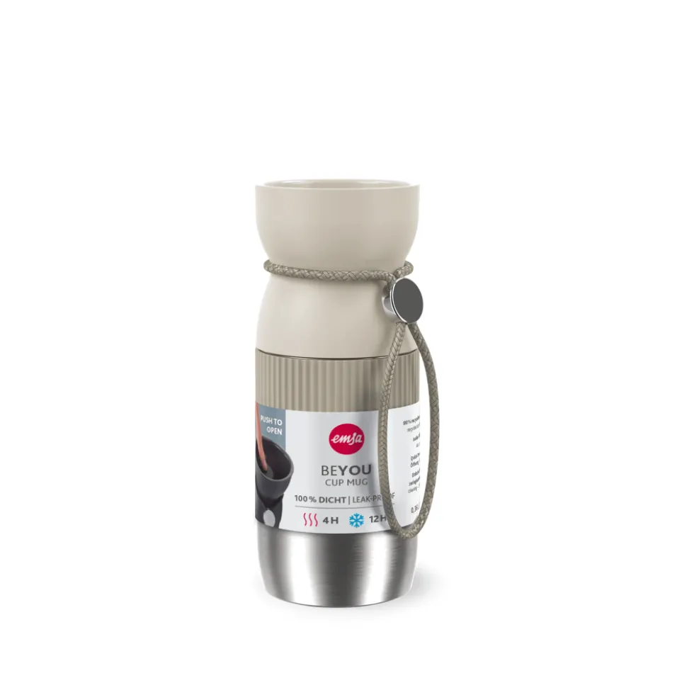 beYou Cup Mug Isolier-Trinkbecher, 0,36 L, N21945