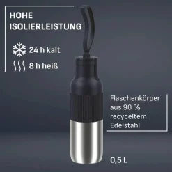 beYou Flip Bottle 0,5 L, Isolier-Trinkflasche, N31201