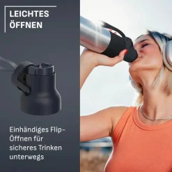 beYou Flip Bottle 0,5 L, Isolier-Trinkflasche, N31201