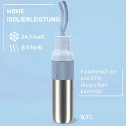 beYou Flip Bottle 0,7 L, Isolier-Trinkflasche, N31210
