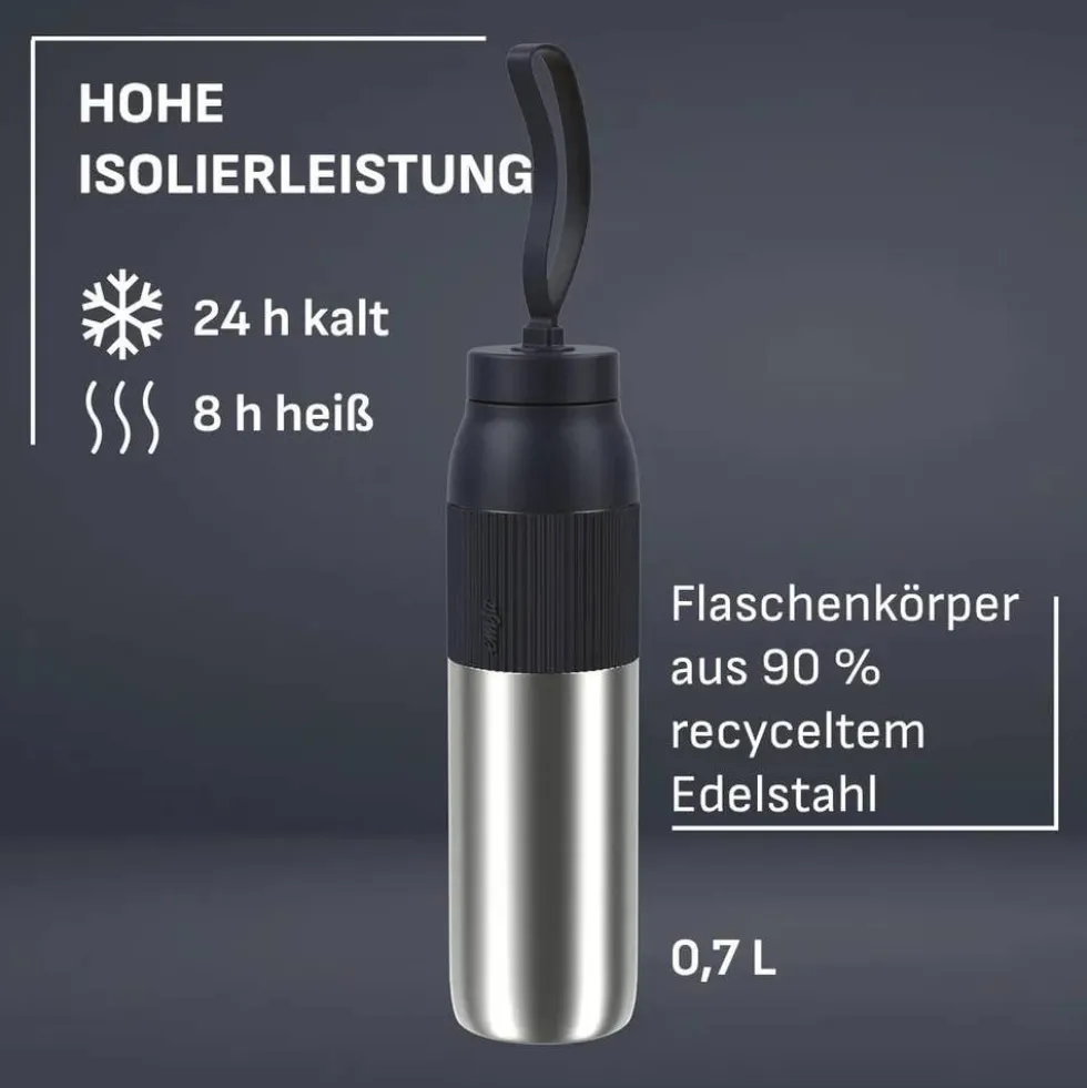 beYou Twist Bottle, Isolier-Trinkflasche, 0,7 L, N21931