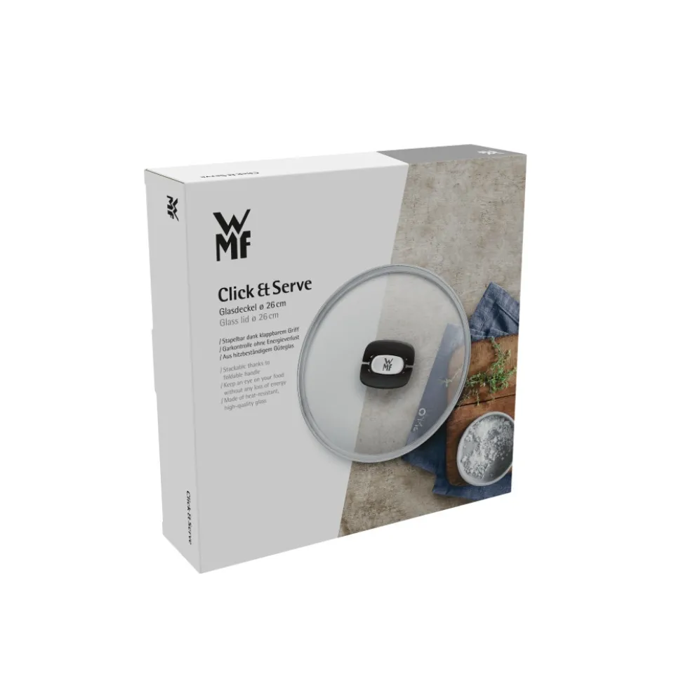 Click&Serve Glasdeckel, 28 cm