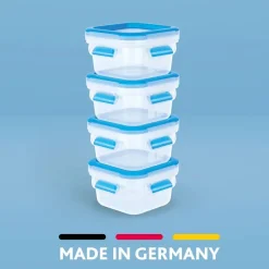 CLIP & CLOSE FRISCHHALTEDOSEN 4-teiliges SET 0,2L N10337