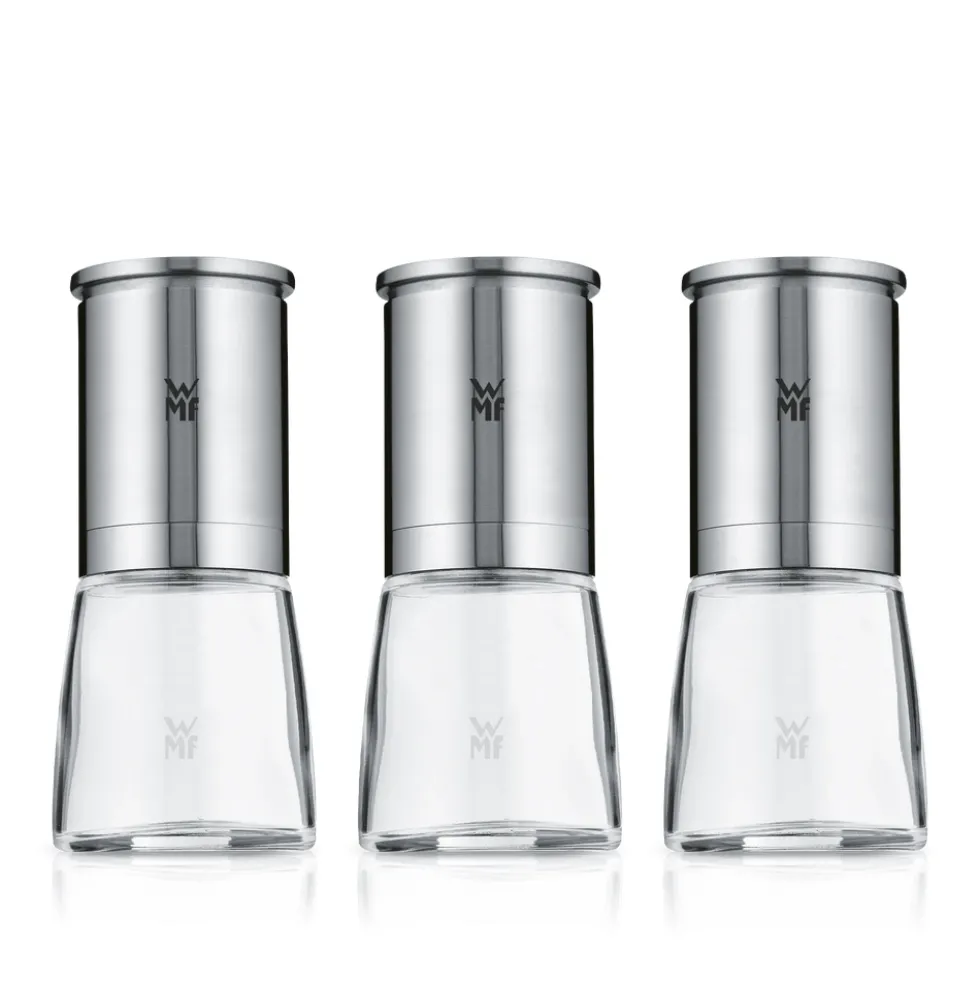 De Luxe Gewürzmühlen-Set, 3-teilig