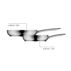 Devil Bratpfannen-Set, 2-teilig, 24 und 28 cm