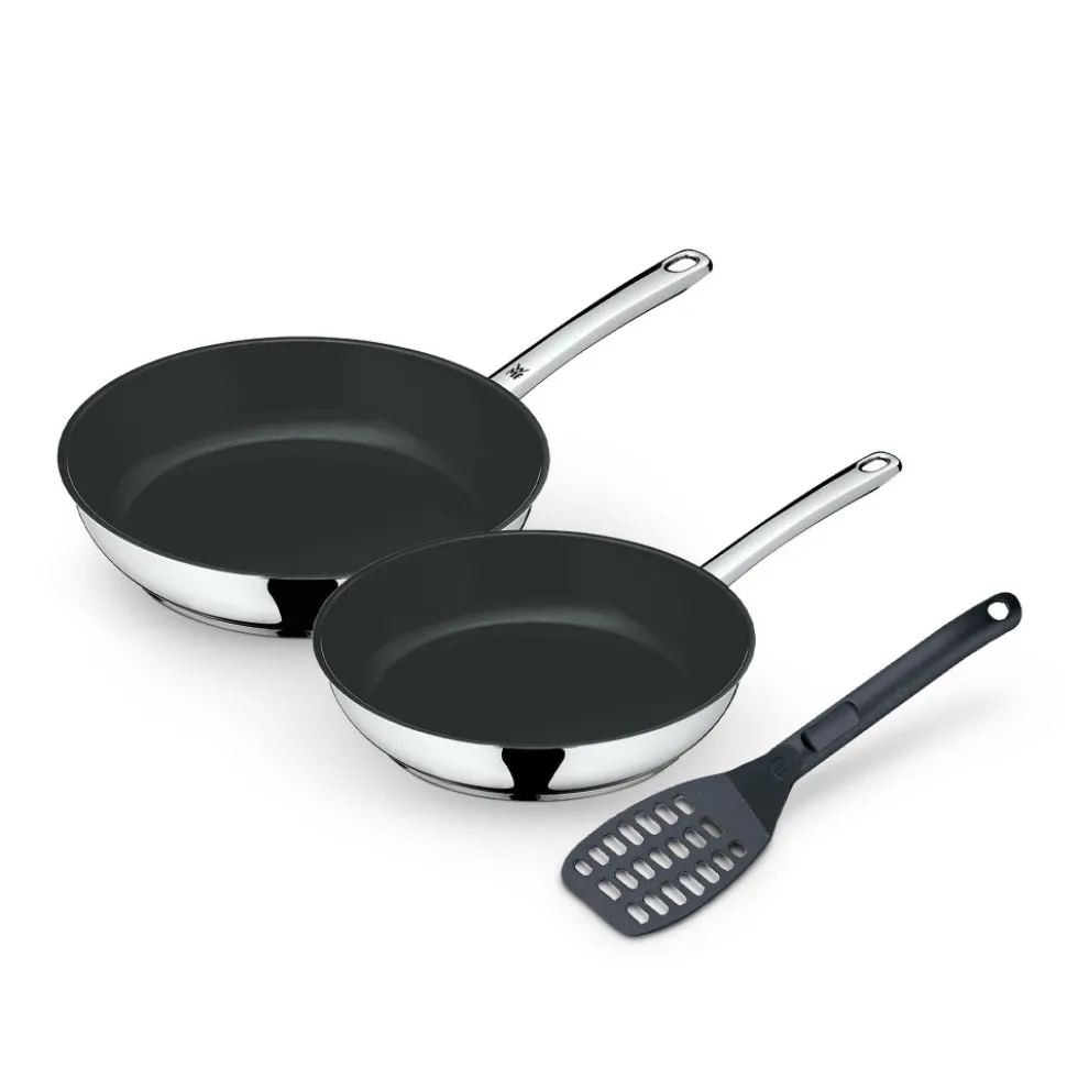 Devil Bratpfannen-Set, 3-teilig, 24 cm + 28 cm + Pfannenwender