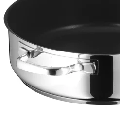 Devil Servier-Schmorpfanne mit Glasdeckel, 24 cm