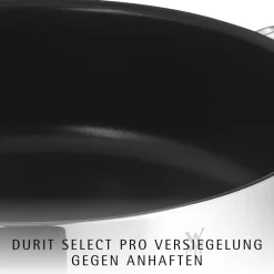 Devil Servier-Schmorpfanne mit Glasdeckel, 28 cm