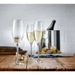 EasyPlus Champagnerkelche, 6 Stück