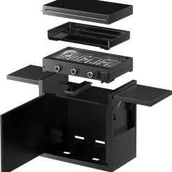 Edition One Plancha-Set mit Wagen, 75 cm, Gas