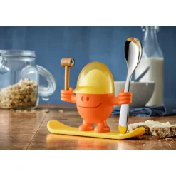 Eierbecher McEgg mit Löffel, Orange