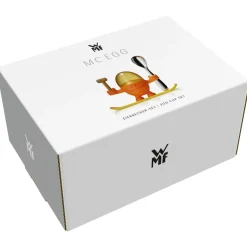 Eierbecher McEgg mit Löffel, Orange