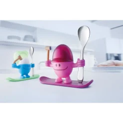 Eierbecher McEgg mit Löffel, Pink