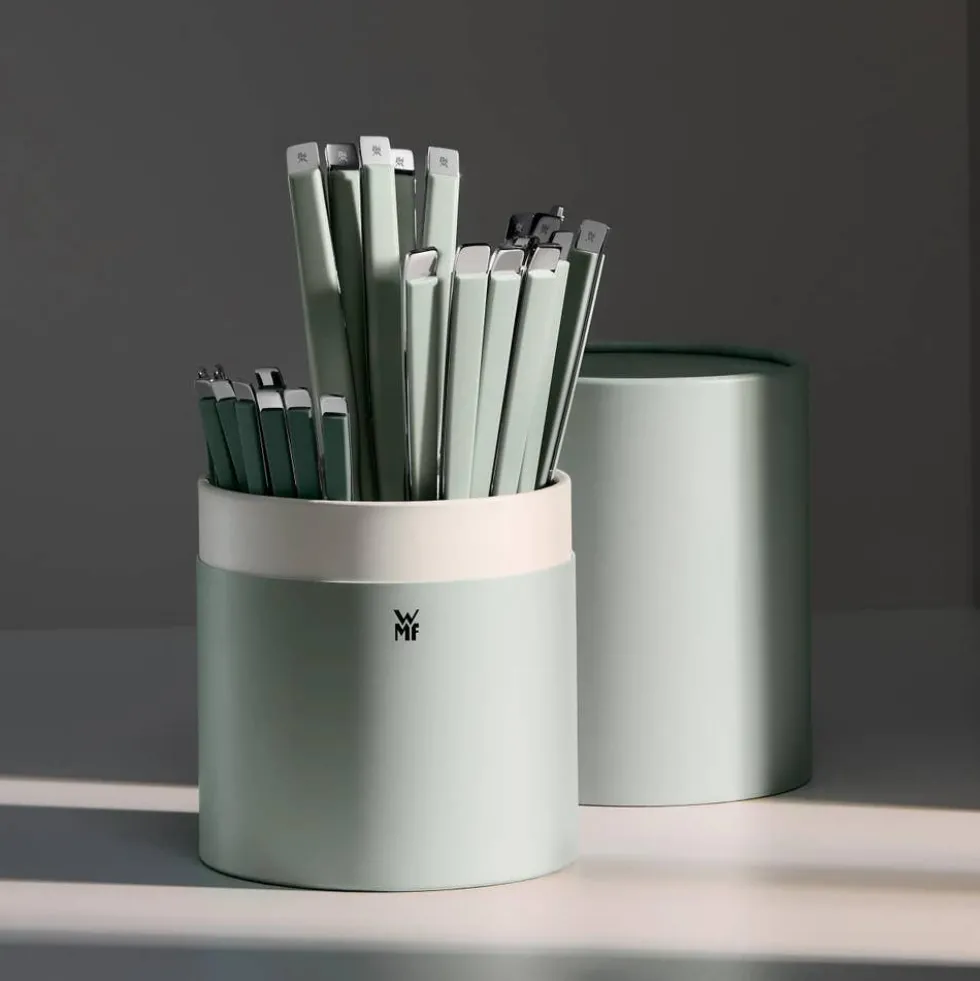 Emotion Besteck-Set, Cromargan® hochwertiger Edelstahl, Frosty Green, 30-teilig