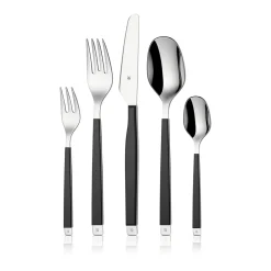 Emotion Besteck-Set, Cromargan® hochwertiger Edelstahl, Lava, 30-teilig
