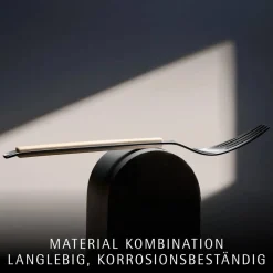 Emotion Besteck-Set, Cromargan® hochwertiger Edelstahl*, Smoky Wood, 30-teilig