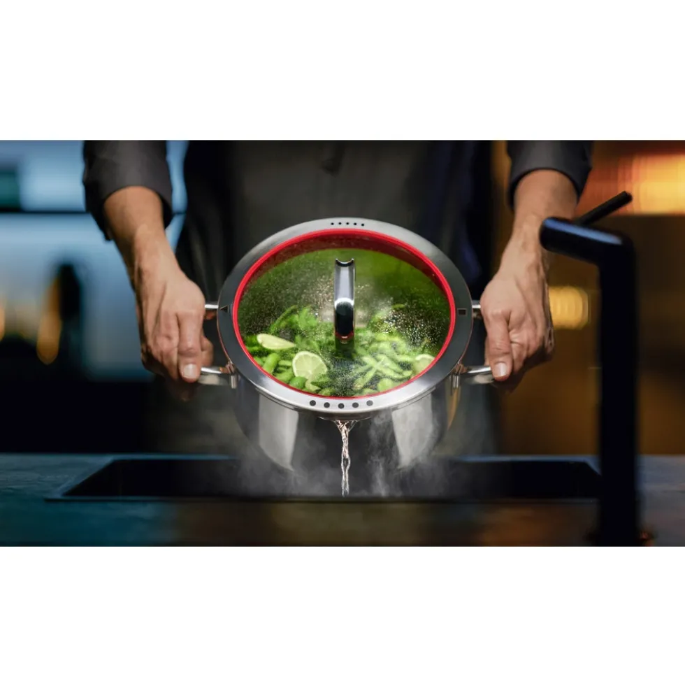 Function 4 Kochtopf mit Deckel, 24 cm