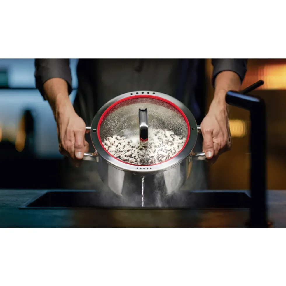 Function 4 Kochtopf mit Deckel, 24 cm