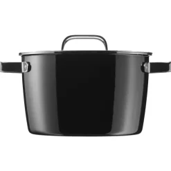 Fusiontec Aromatic Kochtopf, 22 cm, Schwarz