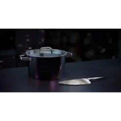 Fusiontec Aromatic Kochtopf, 22 cm, Schwarz