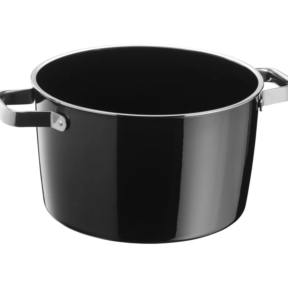 Fusiontec Aromatic Kochtopf, 24 cm, Black