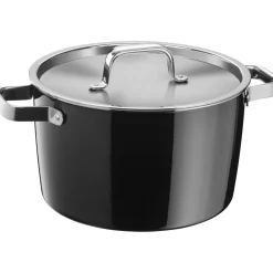 Fusiontec Aromatic Kochtopf, 24 cm, Black