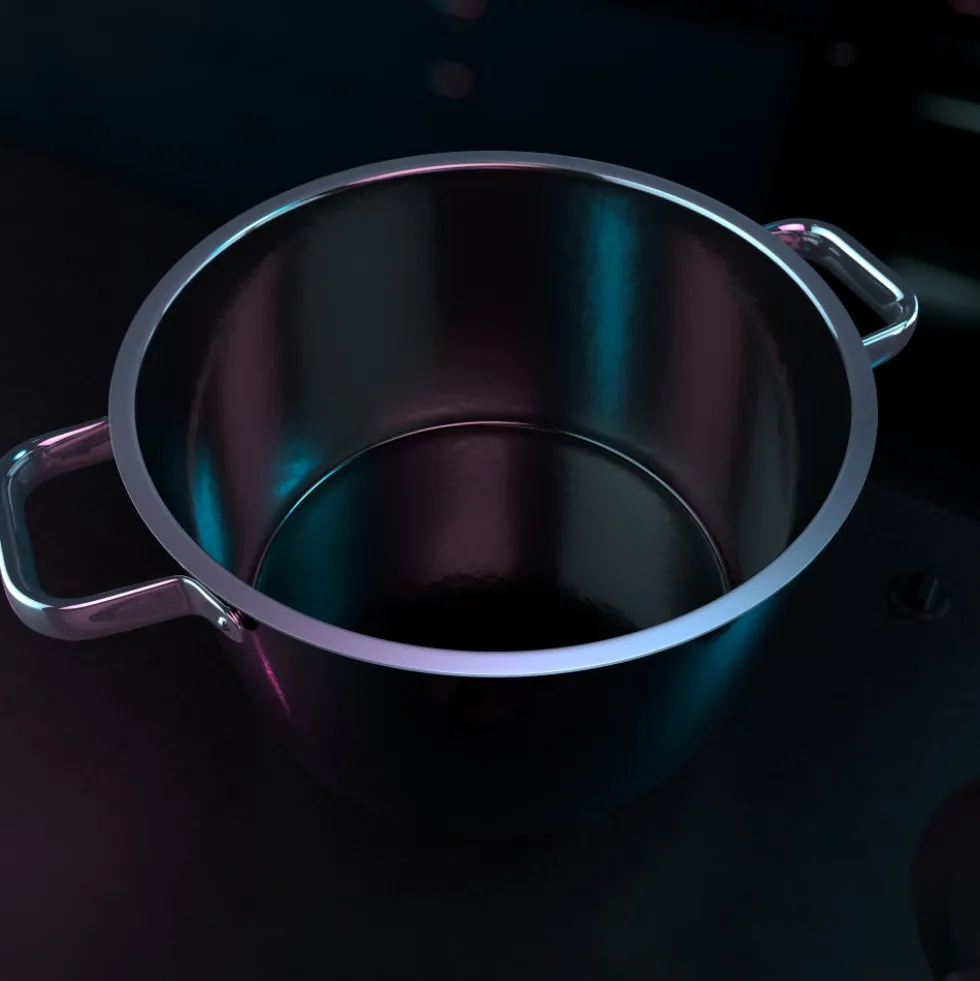 Fusiontec Aromatic Kochtopf, 24 cm, Black