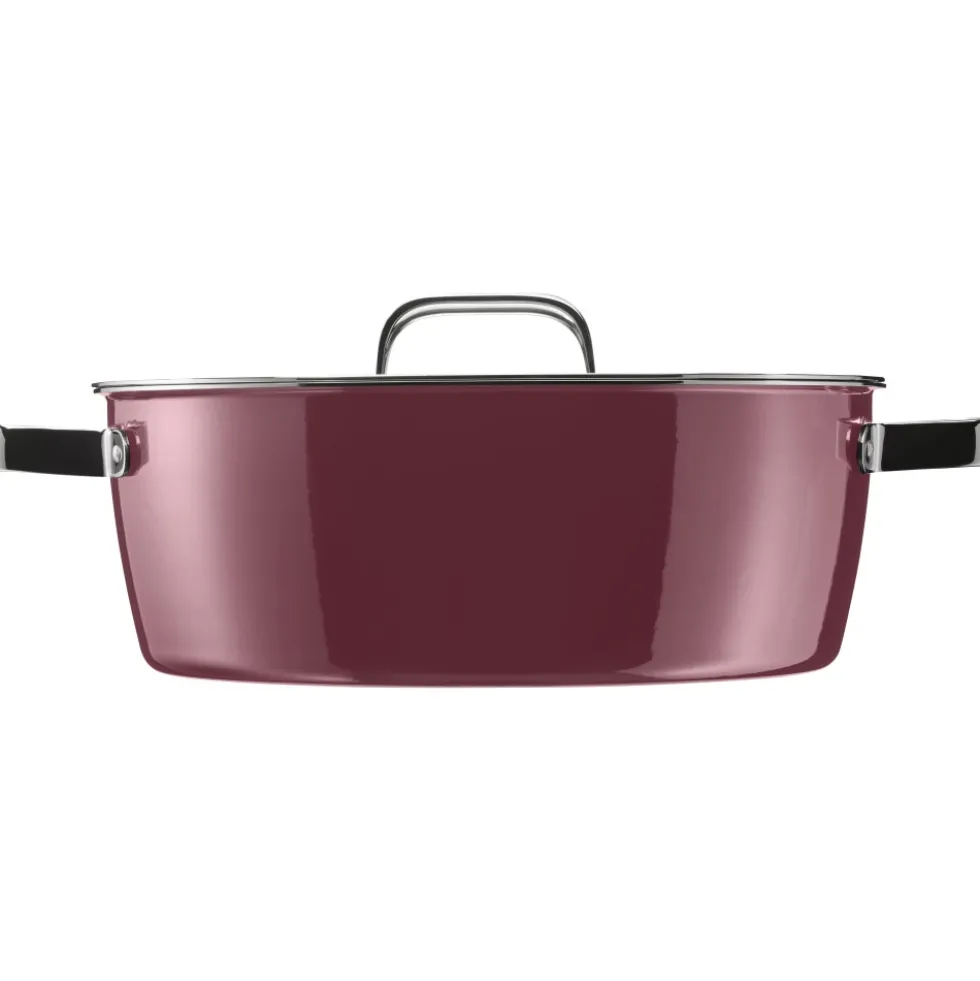 Fusiontec Aromatic Schmortopf, 28 cm, Rose Quartz