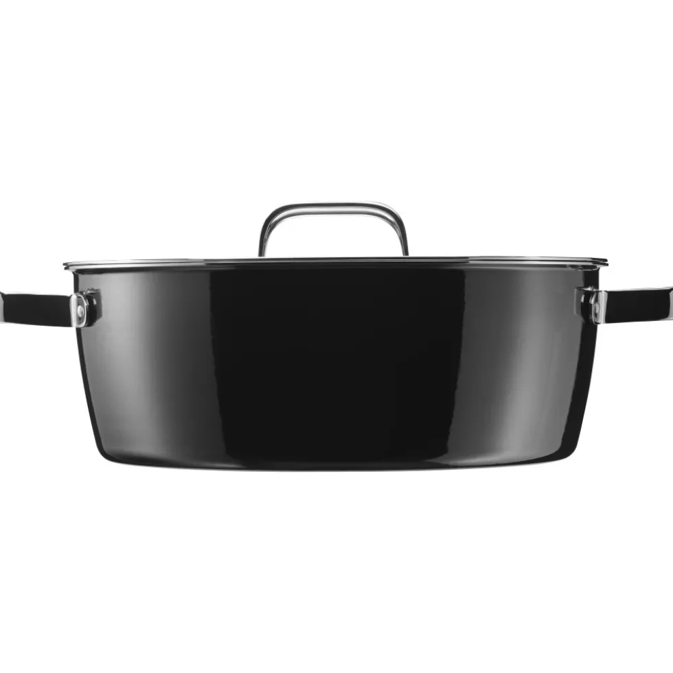 Fusiontec Aromatic Schmortopf, 28 cm, Black