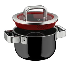 Fusiontec Function Pro, Kochtopf mit Deckel, 16 cm, Black