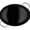 Fusiontec Mineral Bräter mit Glasdeckel, oval, 36 cm, Platinum