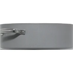 Fusiontec Mineral Bräter mit Glasdeckel, oval, 36 cm, Platinum