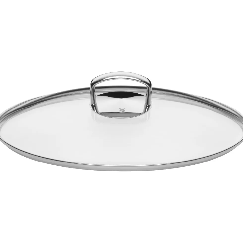 Fusiontec Mineral Bräter mit Glasdeckel, oval, 36 cm, Rose Quartz