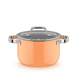 Fusiontec Mineral Pro, Topf-Set, 4-teilig, Papaya Orange