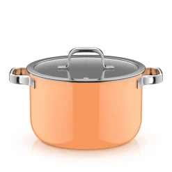 Fusiontec Mineral Pro, Topf-Set, 4-teilig, Papaya Orange