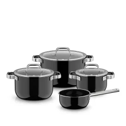 Fusiontec Mineral Pro, Topf-Set, 4-teilig, Black