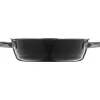 Fusiontec Mineral Schmorpfanne mit Glasdeckel, 24 cm, Black