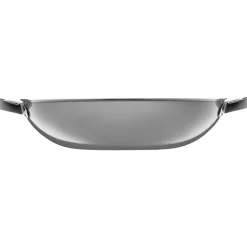 Fusiontec Mineral Wok mit Glasdeckel, 36 cm, Platinum