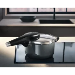Fusiontec Perfect Premium Schnellkochtopf, 22 cm, 4,5 l Platinum