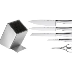 Grand Gourmet Messer-Set mit FlexTec Messerblock, 6-teilig