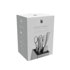 Grand Gourmet Messer-Set mit FlexTec Messerblock, 6-teilig