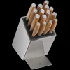 Grand Wood Messer-Set mit FlexTec Messerblock, 6-teilig